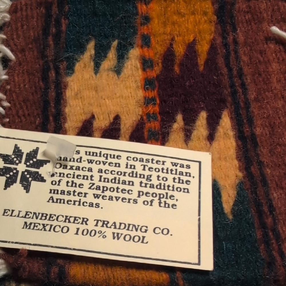 Multicolor Wool Coaster